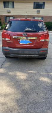Red 2011 Kia Sorento LX