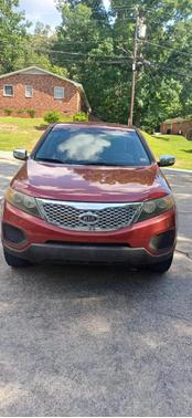Red 2011 Kia Sorento LX