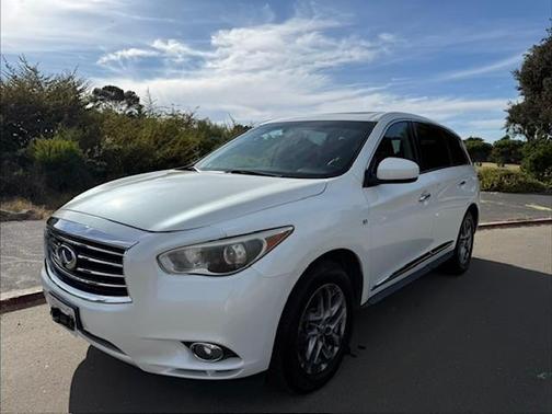 White 2015 INFINITI QX60 Base