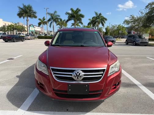 Red 2010 Volkswagen Tiguan S