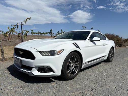 White 2016 Ford Mustang EcoBoost