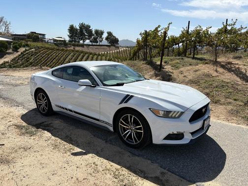 White 2016 Ford Mustang EcoBoost
