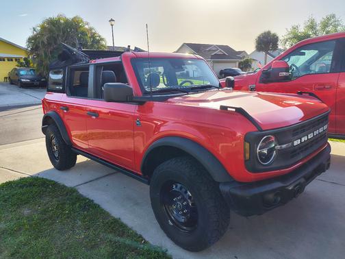 Red 2023 Ford Bronco Black Diamond