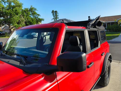 Red 2023 Ford Bronco Black Diamond