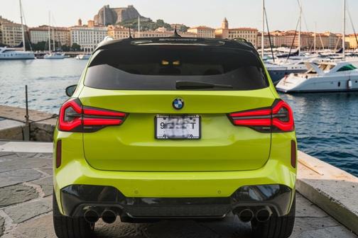 Yellow 2024 BMW X3 M AWD