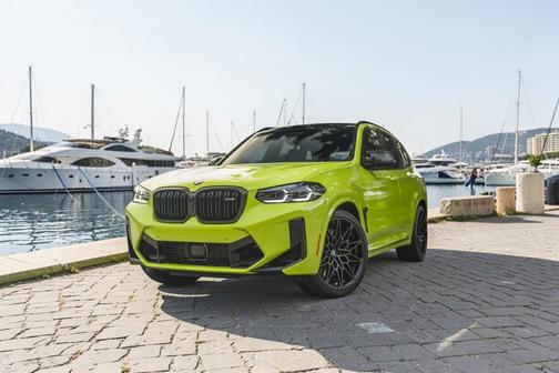 Yellow 2024 BMW X3 M AWD