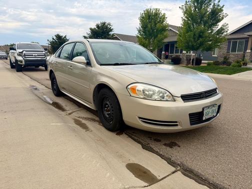 Beige 2009 Chevrolet Impala LS