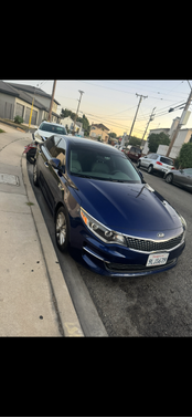 Blue 2016 Kia Optima EX