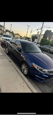 Blue 2016 Kia Optima EX