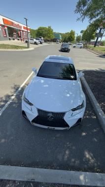 White 2020 Lexus IS 350 Base