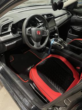 Black 2016 Honda Civic LX