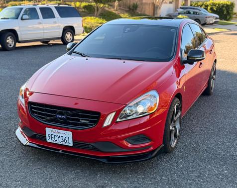 Red 2013 Volvo S60 T6 R-Design Platinum