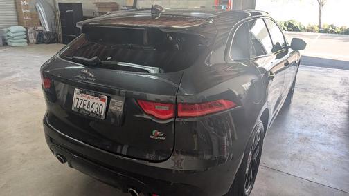 Gray 2017 Jaguar F-PACE S