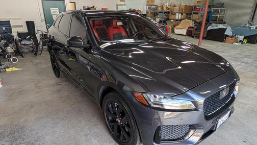 Gray 2017 Jaguar F-PACE S