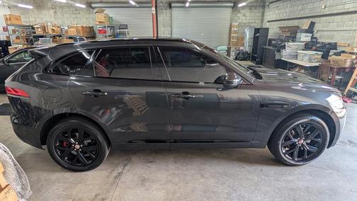 Gray 2017 Jaguar F-PACE S