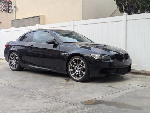 Black 2010 BMW M3 Base