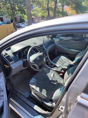 Gray 2015 Hyundai SONATA Hybrid Base