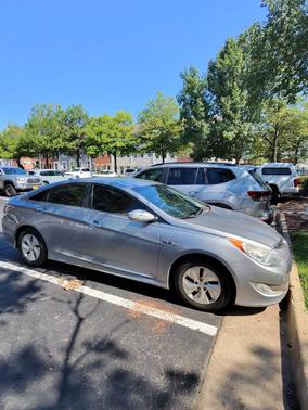 Gray 2015 Hyundai SONATA Hybrid Base