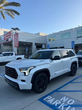 White 2025 Toyota Sequoia Limited