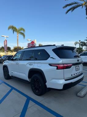 White 2025 Toyota Sequoia Limited