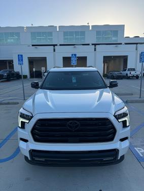White 2025 Toyota Sequoia Limited