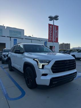 White 2025 Toyota Sequoia Limited