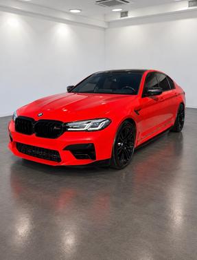 Red 2021 BMW M5 Base