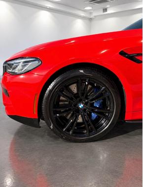 Red 2021 BMW M5 Base