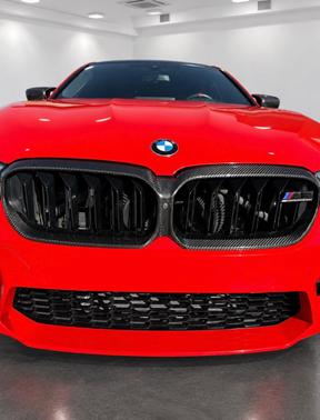 Red 2021 BMW M5 Base