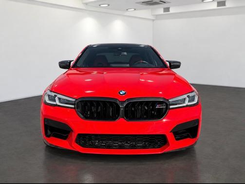Red 2021 BMW M5 Base