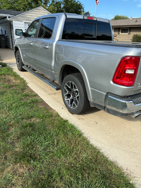 Silver 2025 RAM 1500 Laramie