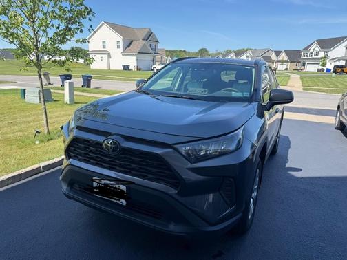 Gray 2021 Toyota RAV4 LE