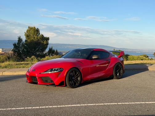 Red 2020 Toyota GR Supra 3.0 Premium Launch Edition