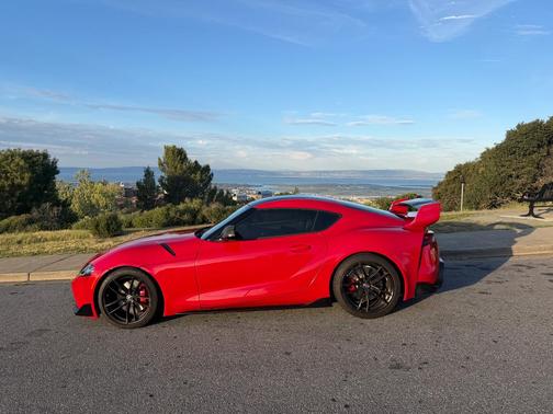 Red 2020 Toyota GR Supra 3.0 Premium Launch Edition