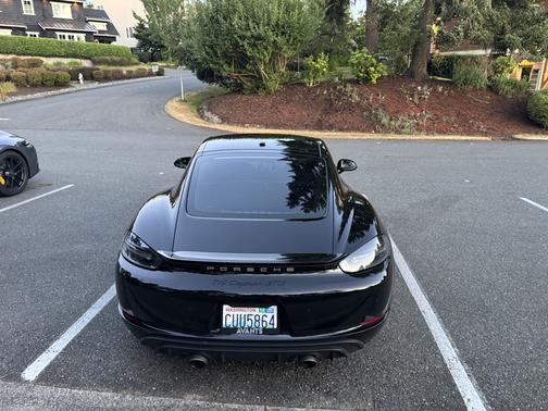 Black 2021 Porsche 718 Cayman 718 Cayman GTS 4.0