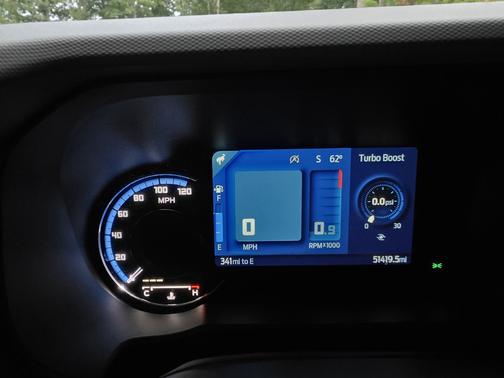 Blue 2021 Ford Bronco Badlands