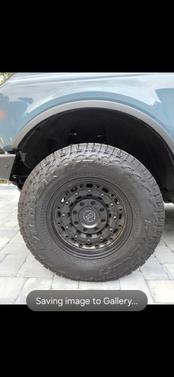 Blue 2021 Ford Bronco Badlands