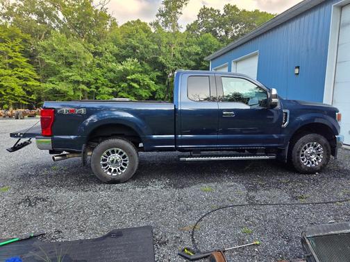 Blue 2020 Ford F-250 XLT