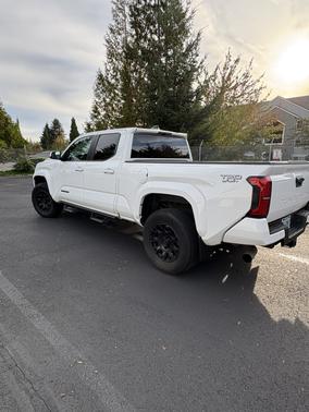 White 2024 Toyota Tacoma TRD Sport