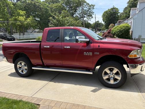 Red 2015 RAM 1500 Big Horn