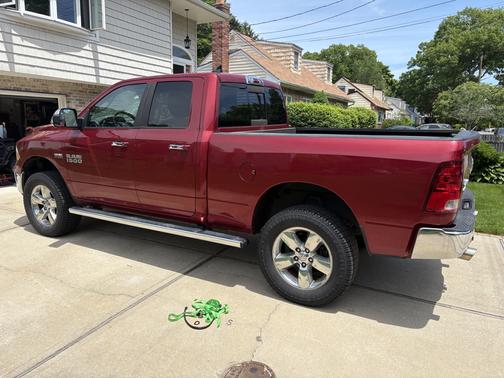 Red 2015 RAM 1500 Big Horn