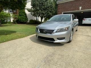 Silver 2015 Honda Accord EX-L