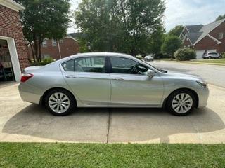 Silver 2015 Honda Accord EX-L