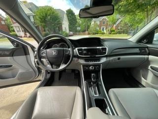 Silver 2015 Honda Accord EX-L