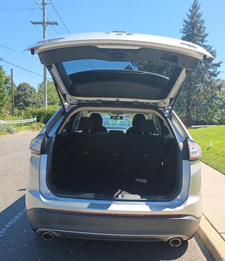 Silver 2018 Ford Edge SEL