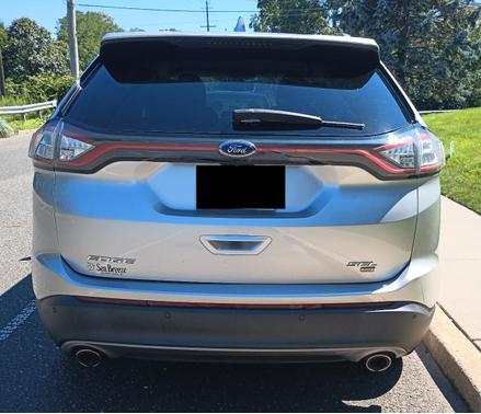 Silver 2018 Ford Edge SEL