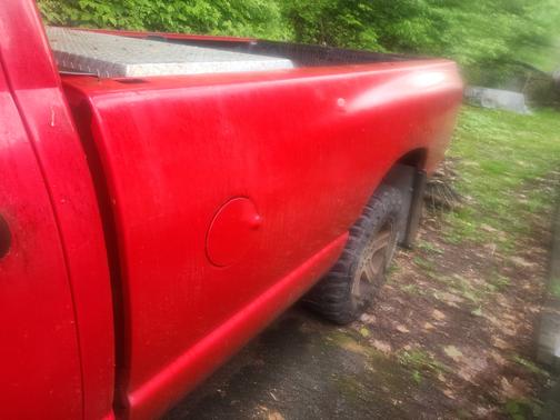 Red 2007 Dodge Ram 1500 SLT Quad Cab