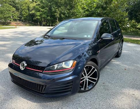 Blue 2017 Volkswagen Golf GTI S 4-Door