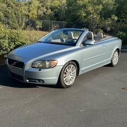 Blue 2007 Volvo C70 Base
