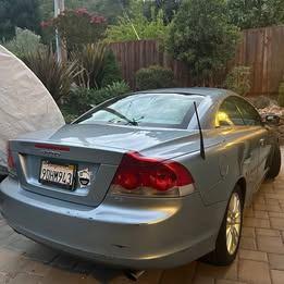 Blue 2007 Volvo C70 Base